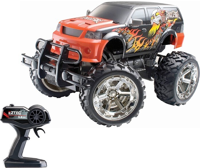 BIG W Scientific Rage Fire Monster Truck Remote Control 1:8 offer