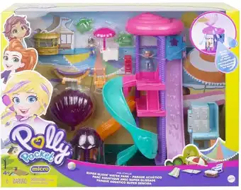 Polly Pocket Pollyville Super Sliding Water