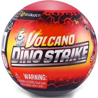 5 Surprise Volcano Dino Strike
