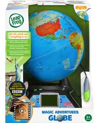 BIG W LeapFrog Magic Adventures Globe offer