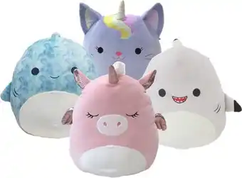 BIG W Squishmallow 16-Inch Assorted Supersoft Plush offer