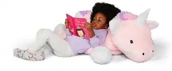 BIG W Sqoosh2poof Unicorn Plush offer