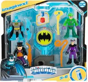 BIG W Imaginext DC Super Friends Bat-Tech Bat-Signal Multipack offer