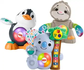 BIG W Fisher-Price Linkimals Koala, Penguin, Sloth offer