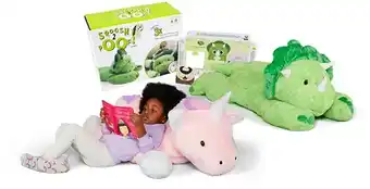 BIG W Sqoosh2poof Unicorn or Dinosaur Plush offer