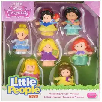 BIG W Barbie Little People Figure 7-Pack offer