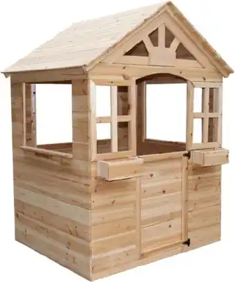 BIG W Lifespan Kids Wooden Cubby House Natural^ - Without Stain offer