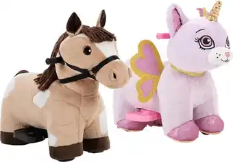 BIG W Huffy 6V Plush Horse or Caticorn Ride On offer