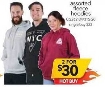 Cheap as Chips Fleece Hoodies offer
