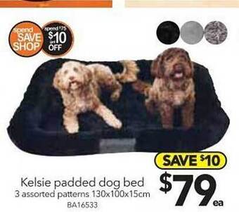 Cheap as Chips Kelsie Padded Dog Bed offer