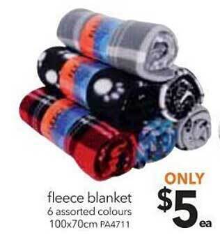 Cheap as Chips Fleece Blanket offer