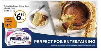 Foodworks Philadelphia Cream Cheese Block offer