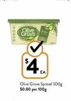Foodworks Olive Grove Spread offer