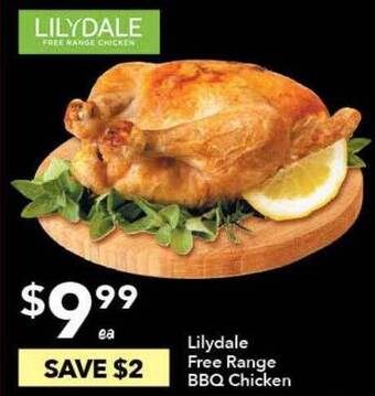 Ritchies Lilydale Free Range Bbq Chicken offer