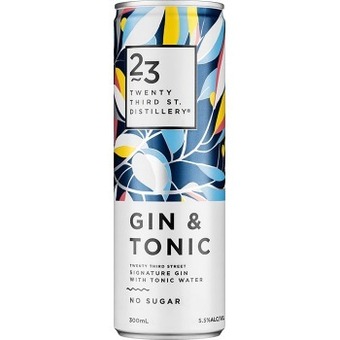 Dan Murphy's 23rd Street Distillery Signature Gin & Tonic Cans 300mL offer