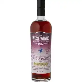 Dan Murphy's The West Winds Gin Plum Gin 700mL offer