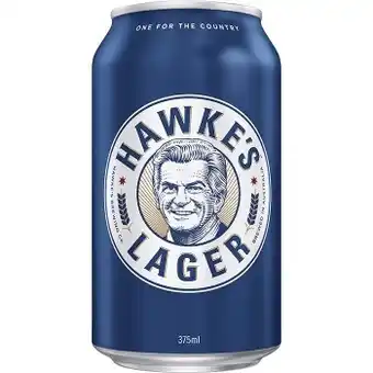 Dan Murphy's NEW Hawke's Lager Cans 375mL offer