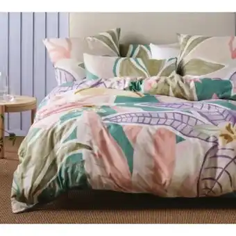Spotlight Linen House Palmetto Quilt Cover Set offer