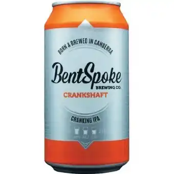 BentSpoke Crankshaft IPA 4 Pack