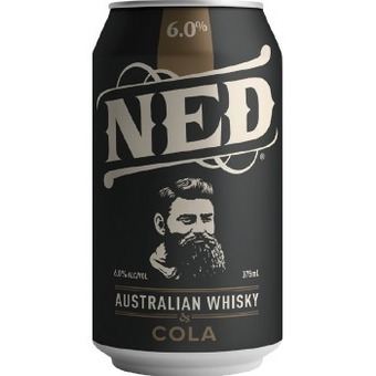 NED Australian Whisky & Cola 6% 4 Pack