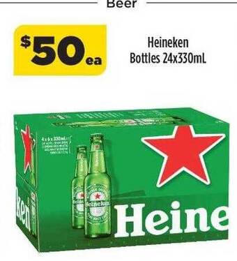 Liquorland Heineken Bottles offer