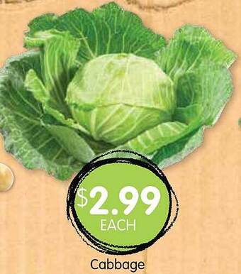 Spudshed Cabbage offer