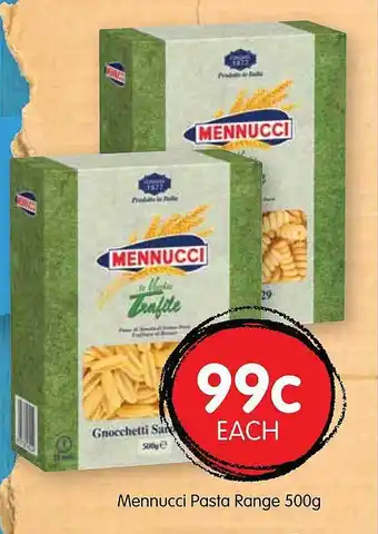 Mennucci Pasta Range 500g