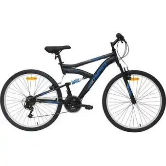 BIG W Hyper Bikes 66cm Dual Suspension Moutain Bike - Black offer