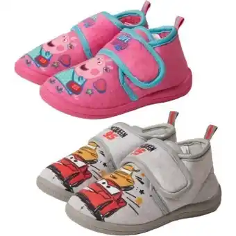 BIG W Licensed Kids Tab Slippers offer