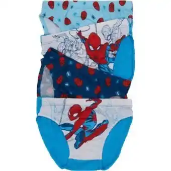BIG W Spider-Man Kids 4-Pack Briefs offer