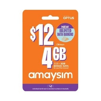 BIG W Amaysim $12 Starter Pack*× offer