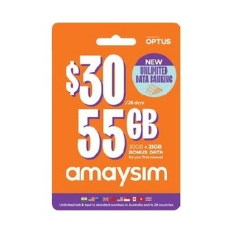 BIG W Amaysim $30 Starter Pack*× offer