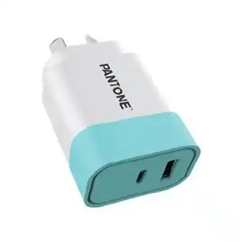 BIG W Pantone 20W Fast Charging Wall Charger - Teal offer