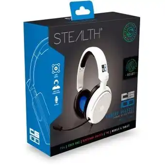 BIG W PS4 Stealth C6-100’s Headset - White offer