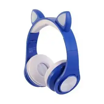 BIG W Techxtras Bluetooth Light-Up Headphone - Blue offer