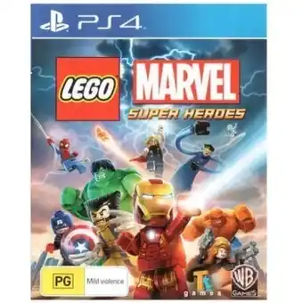 BIG W PS4 LEGO Marvel Super Heroes offer