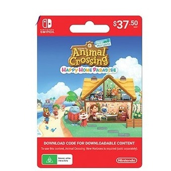 Animal Crossing $37.50 Gift Card