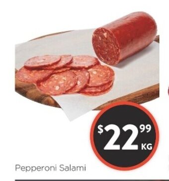 Foodworks Pepperoni Salami offer