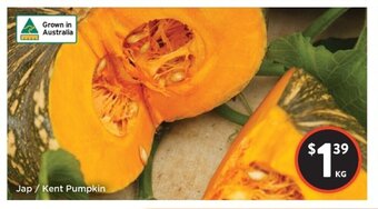 Foodworks Jap / Kent Pumpkin offer
