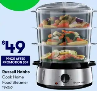 BIG W Russell Hobbs Food Steamer 134265 offer