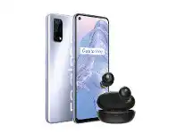 Bing Lee Realme 7 5G Bundle + Buds Q - Flash Silver offer