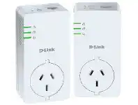 Officeworks D-Link 2 Pack Powerline Passthrough Adaptors offer