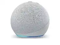 Officeworks Amazon Echo Dot (4th Gen) Smart Speakers Glacier White offer