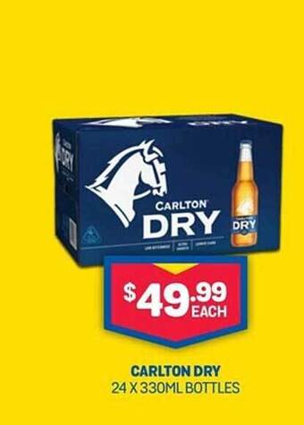 Bottlemart Carlton Dry offer
