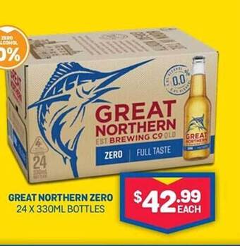 Bottlemart Great Northern Zero offer