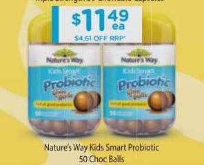 Chemist Warehouse Nature's Way Kids Smart Probiotic offer