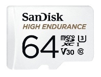 Officeworks SanDisk 64GB High Endurance MicroSDXC Memory Card offer