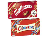 Coles Mars Maltesers 400g or Celebrations 320g offer