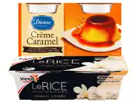 Foodworks Yoplait Frûche, LeRice or Divine Classic Crème Caramel 2 Pack x 150g offer