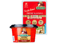 Foodworks San Remo Fresh Pasta 350g or Pasta Sauce 400/425g offer